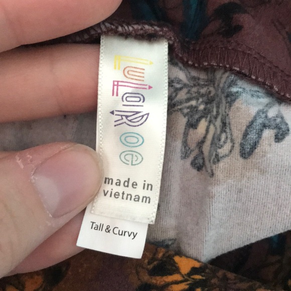 TC lula roe leggings - Picture 2 of 3